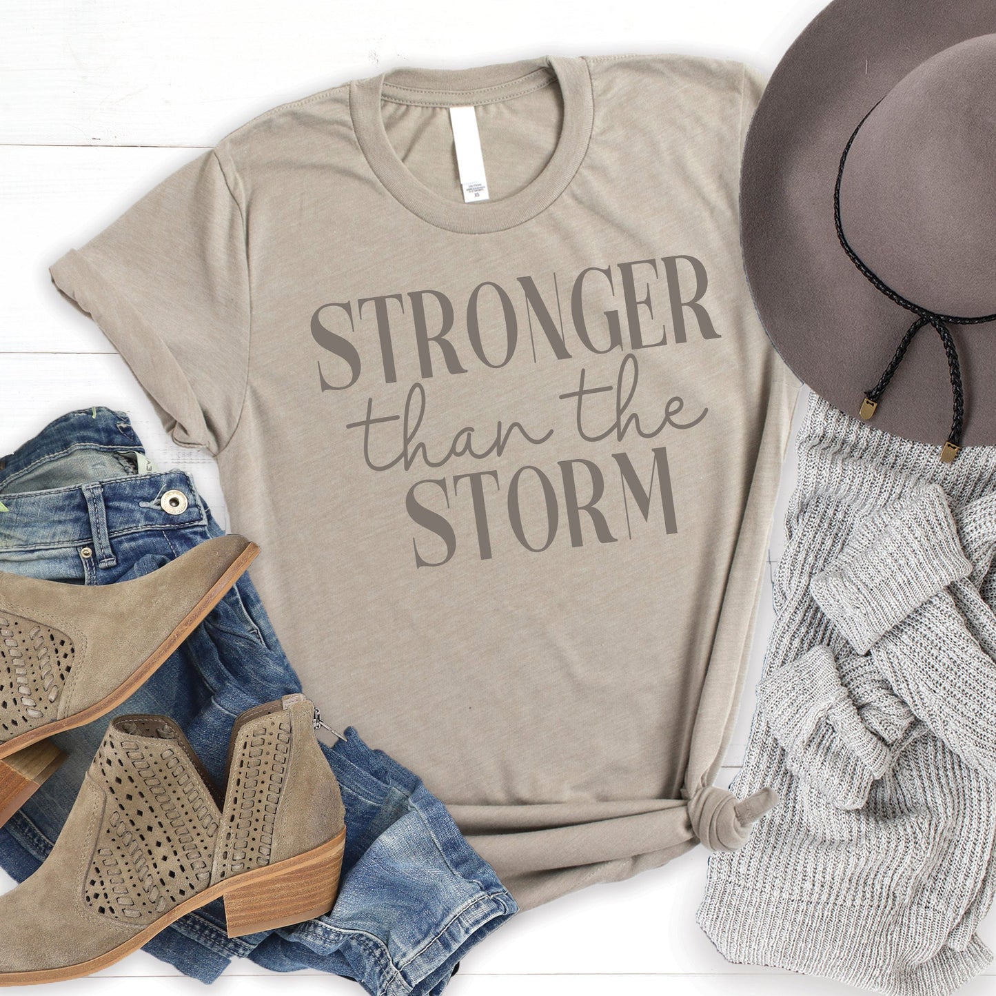 Stronger than The Storm Tee