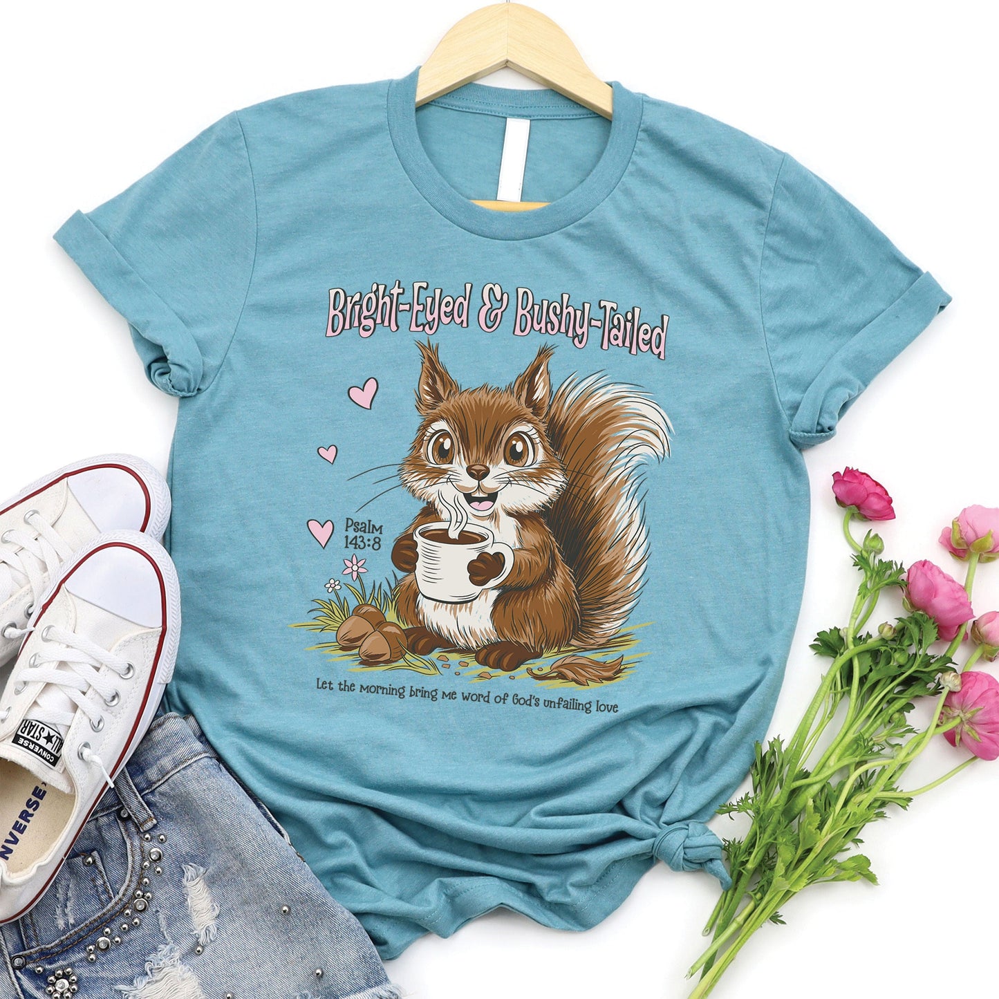 Bright Eyed Bushy Tailed Tee