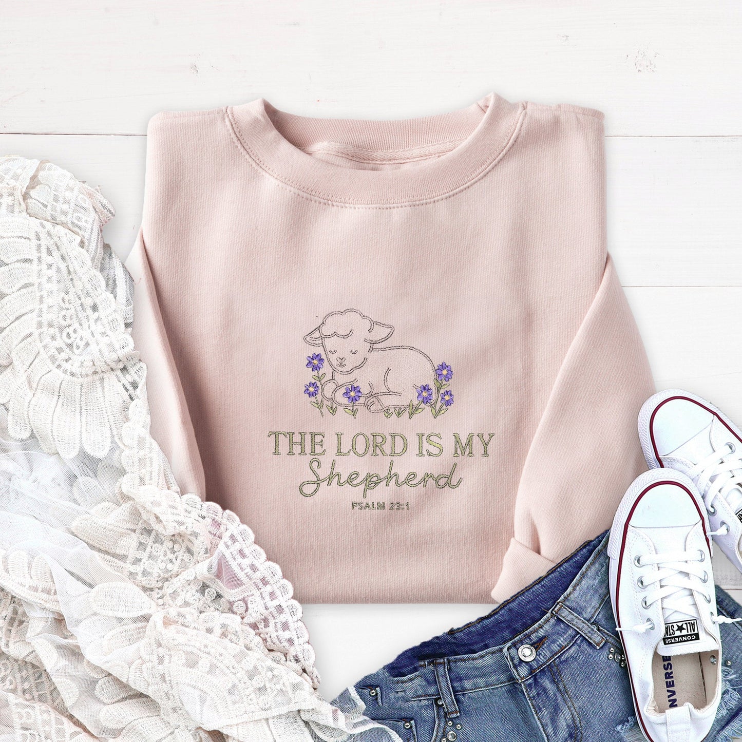 Embroidered My Shepherd Sweatshirt