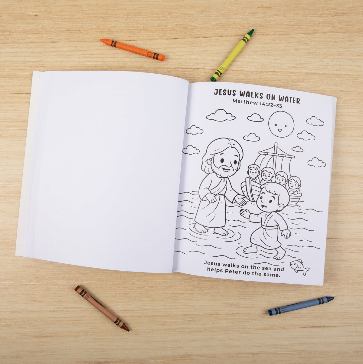 Life of Jesus Kids' Coloring Book – love-in-faith-wholesale