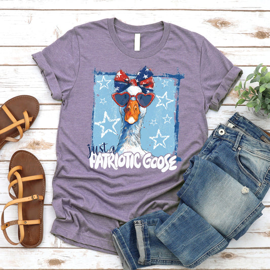 Patriotic Goose Tee