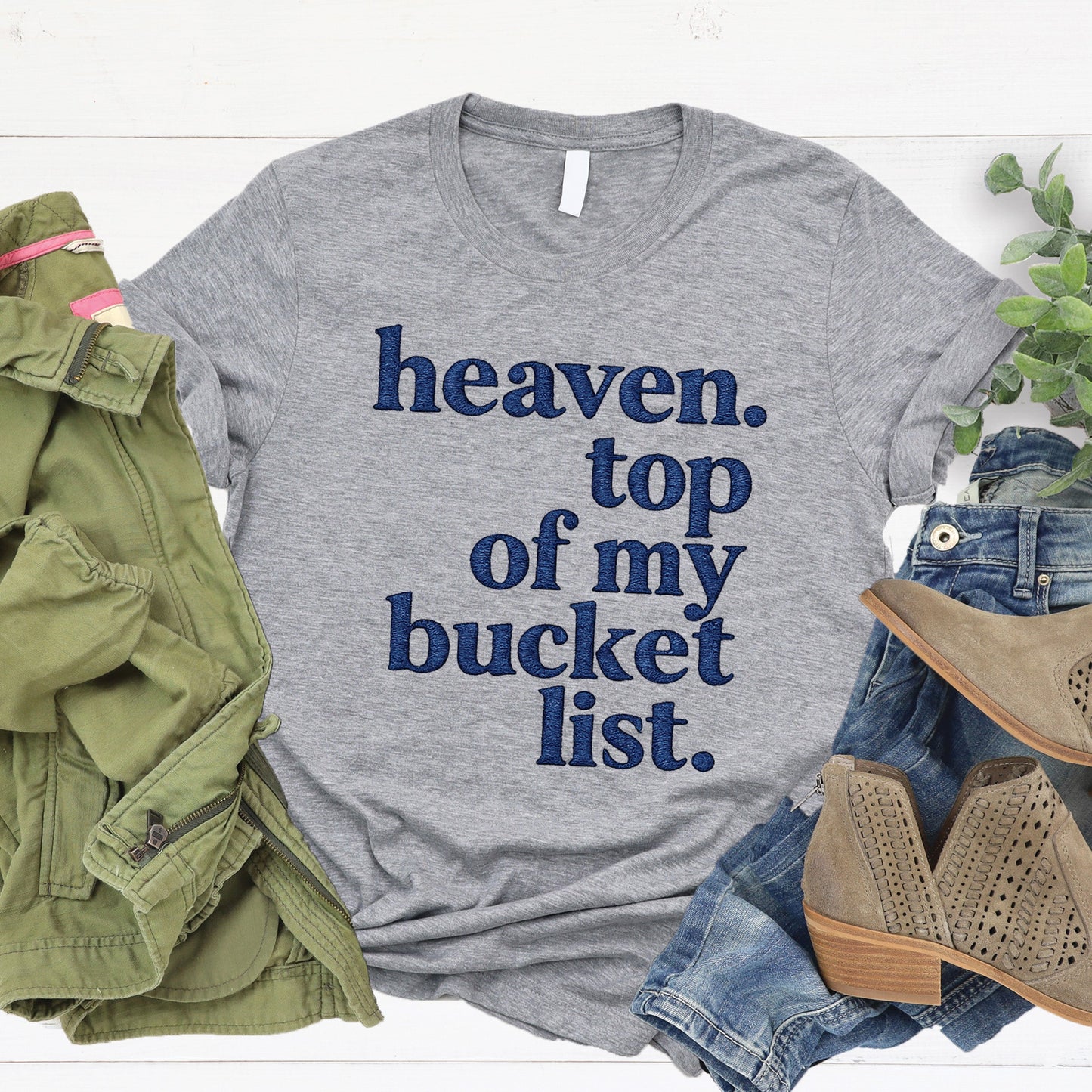 Heaven Bucket List Tee