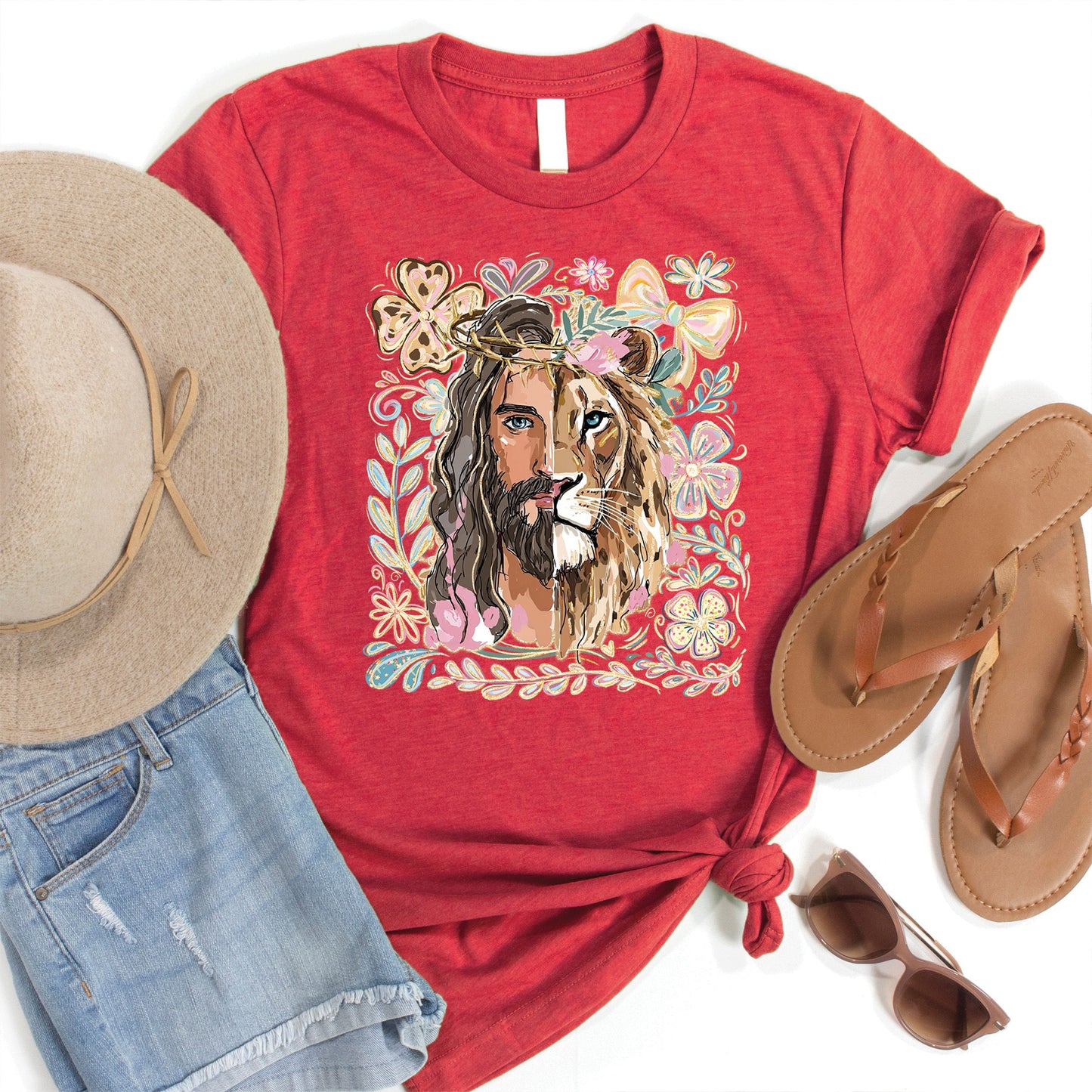 Jesus and Lion Tee