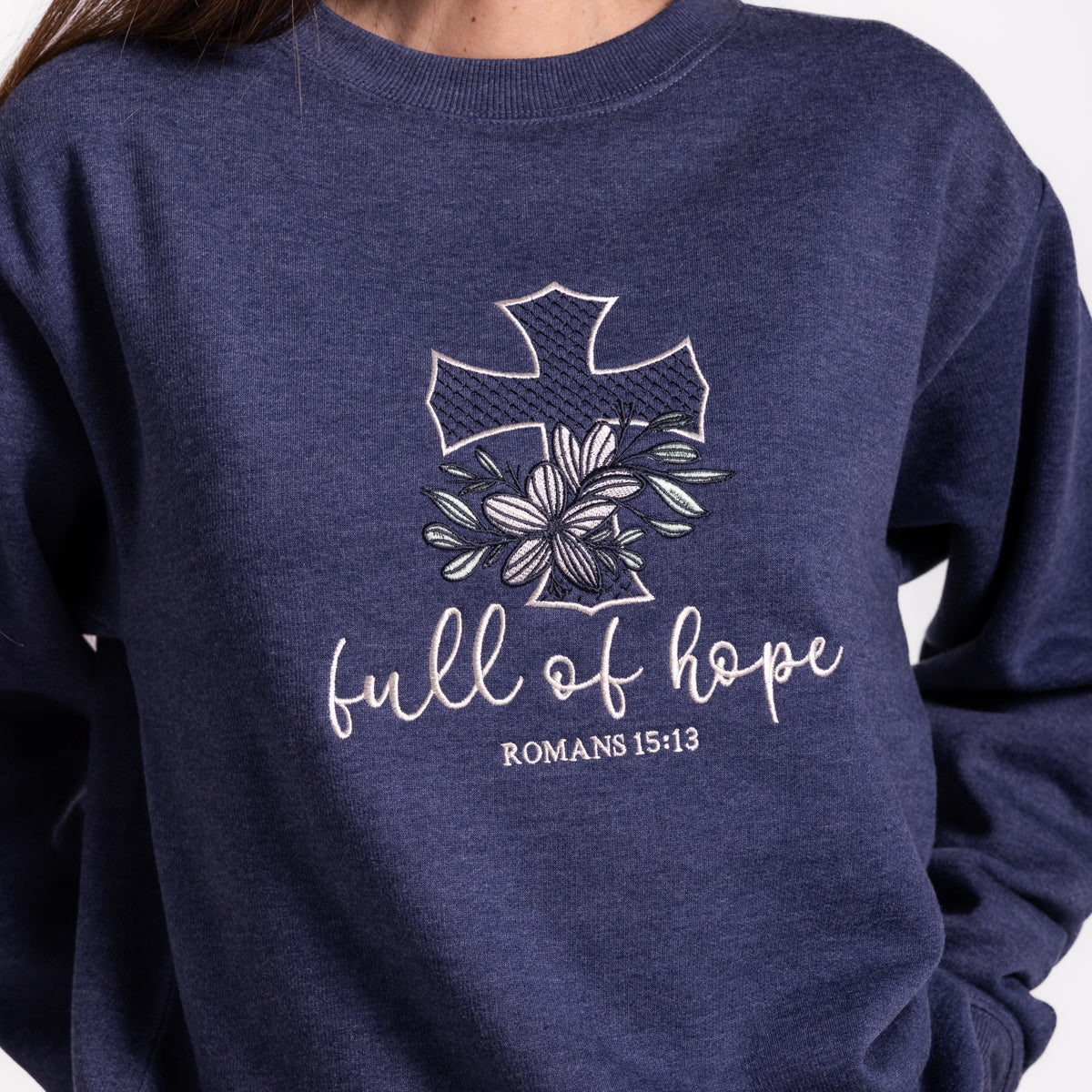 Embroidered Full of Hope Sweatshirt