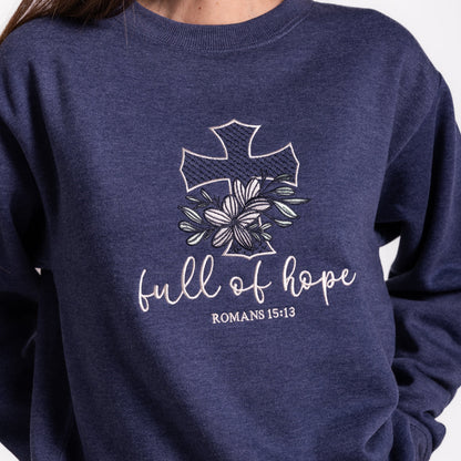 Embroidered Full of Hope Sweatshirt