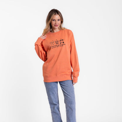 Praise the Lord Embroidered Crewneck Sweatshirt